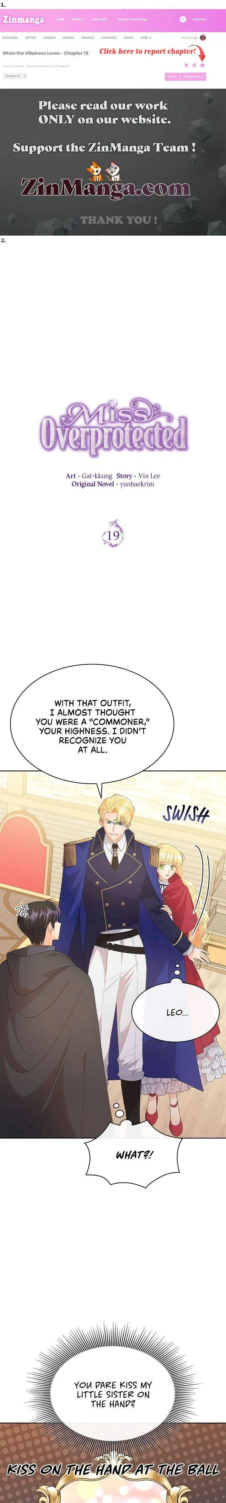 Overprotective Lady Chapter 19 – Page 1