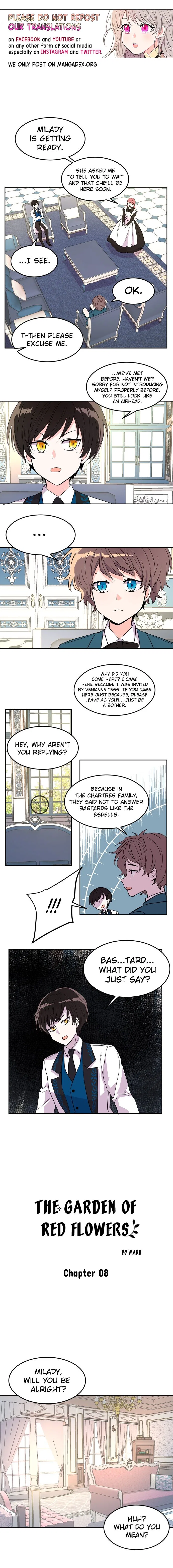 The Garden of Red Flowers Chapter 8 – Page 1