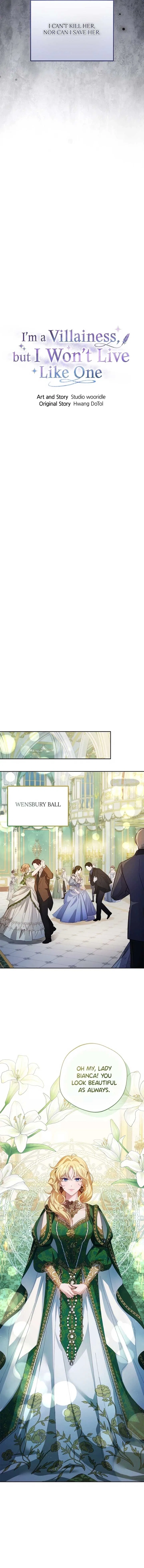 I’m a Villainess, but I Won’t Live Like One Chapter 7 – Page 4
