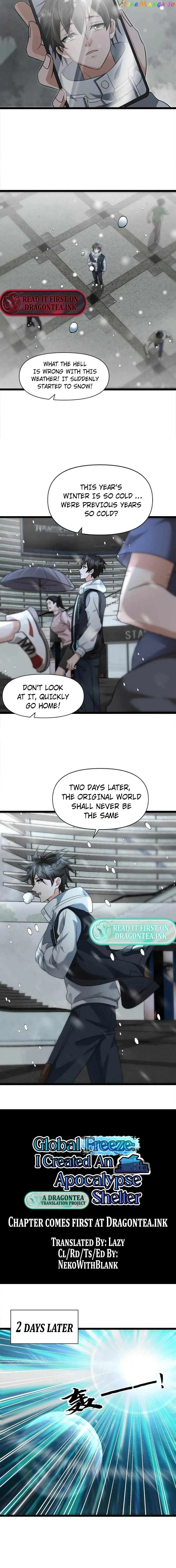 Global Freeze: I Created An Apocalypse Shelter Chapter 8 – Page 3