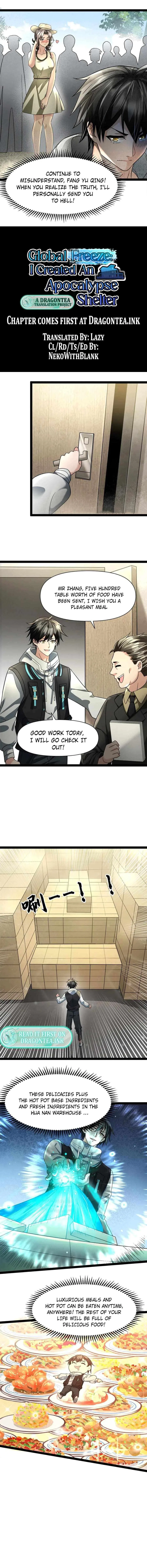 Global Freeze: I Created An Apocalypse Shelter Chapter 4 – Page 3