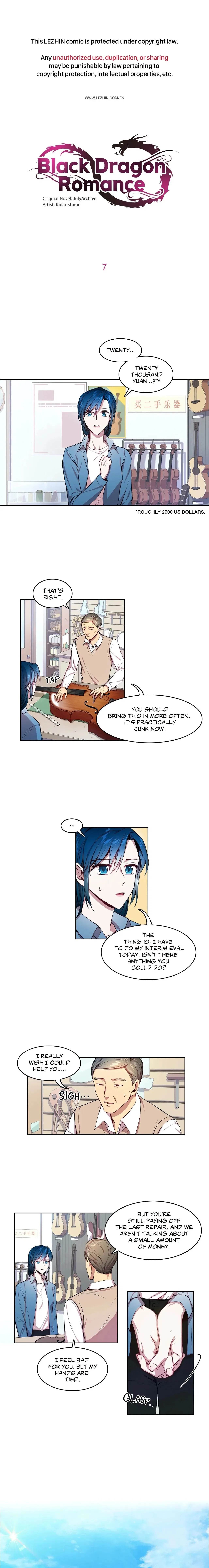 Black Dragon Romance Chapter 7 – Page 1