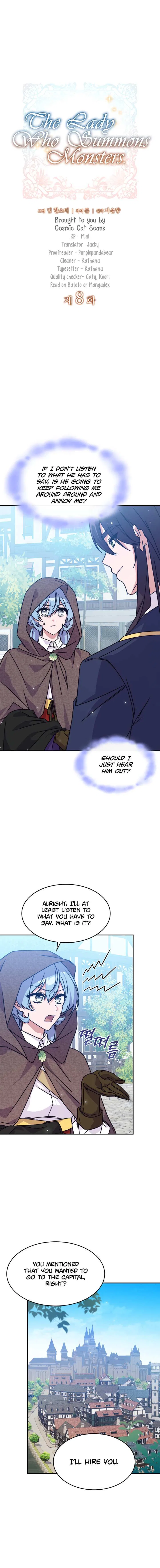 Princess Summoning the Monster Chapter 8 – Page 1