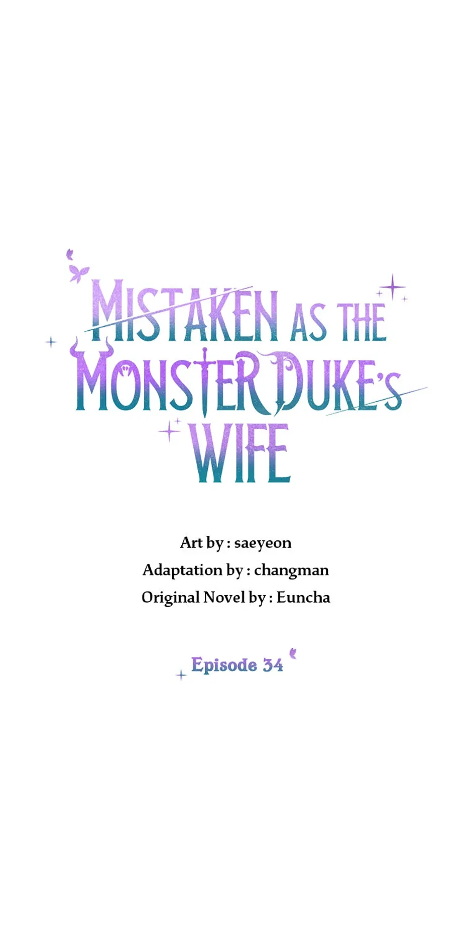 The Monster Duke Mistook Me for His Wife Chapter 34 – Page 1