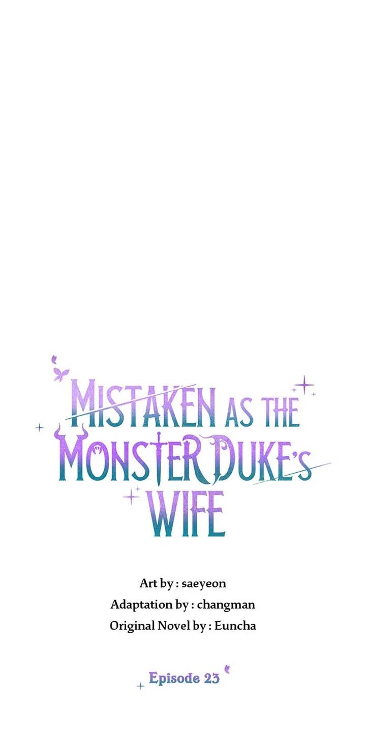 The Monster Duke Mistook Me for His Wife Chapter 23 – Page 55