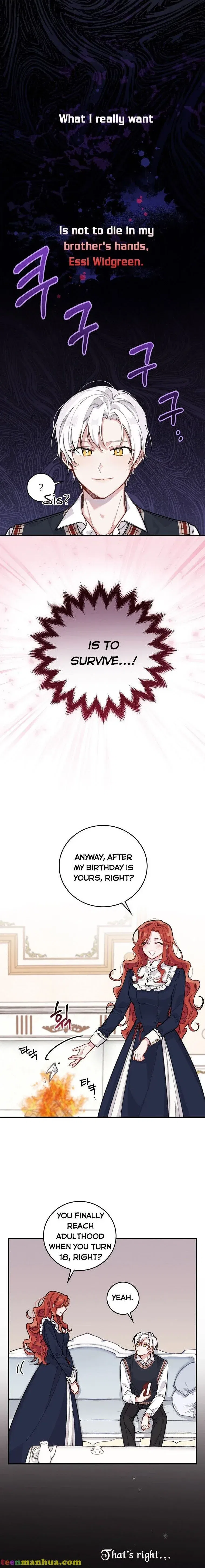 The Villain’s Sister Suffers Today Chapter 1 – Page 3