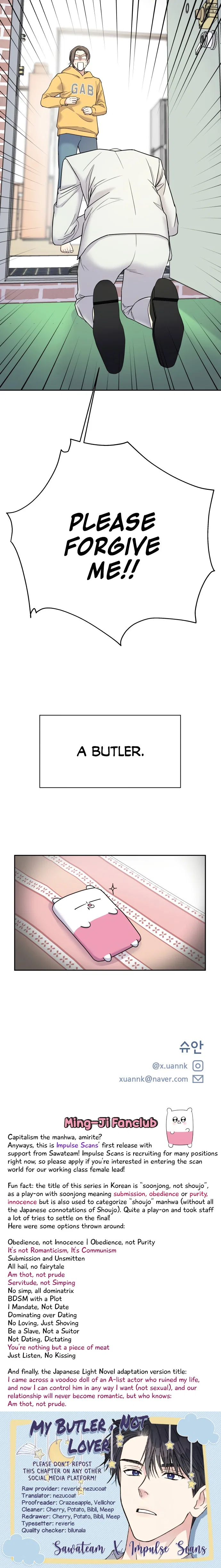My Butler, Not LoverMy Butler, Not Lover Chapter 1 – Page 29