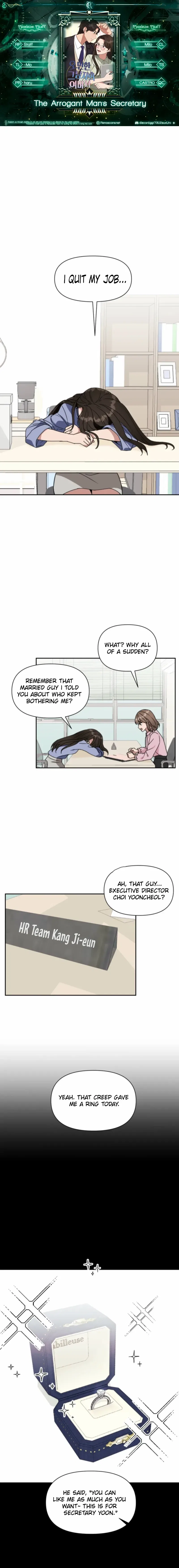 The Arrogant Man’s Secretary Chapter 1 – Page 3