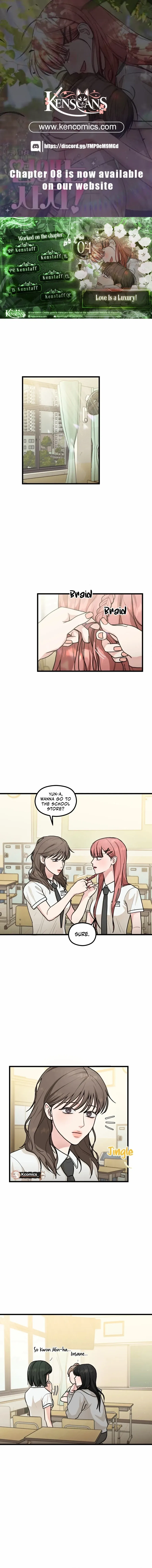 Love is luxury! Chapter 4 – Page 1
