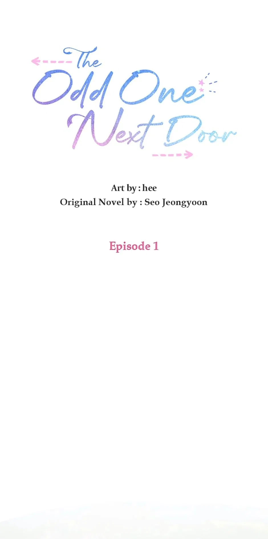 The Odd One Next Door Chapter 1 – Page 1