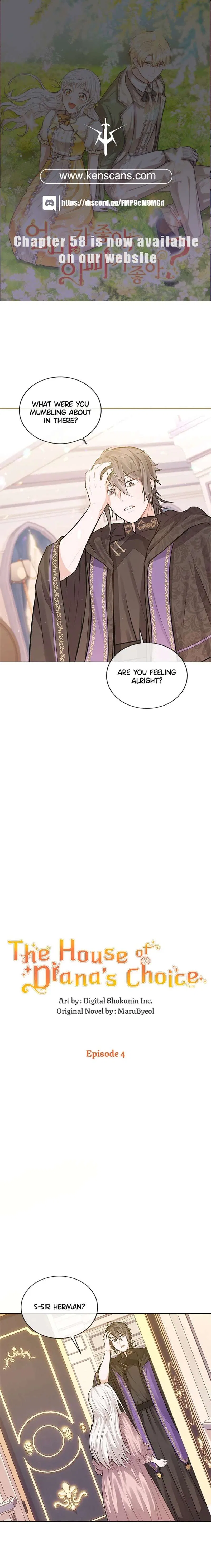 The House of Diana’s Choice Chapter 4 – Page 1