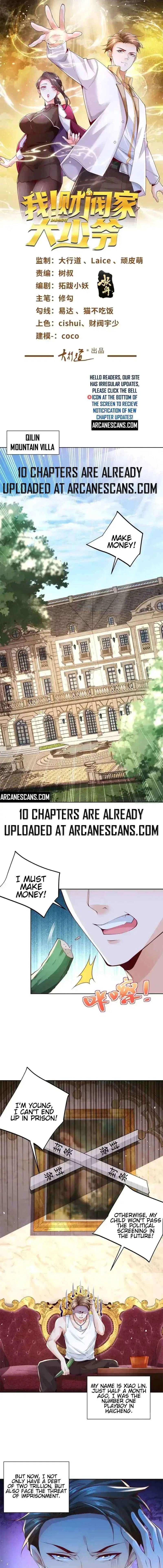 Tycoon’s Goddess Contract System Chapter 1 – Page 2