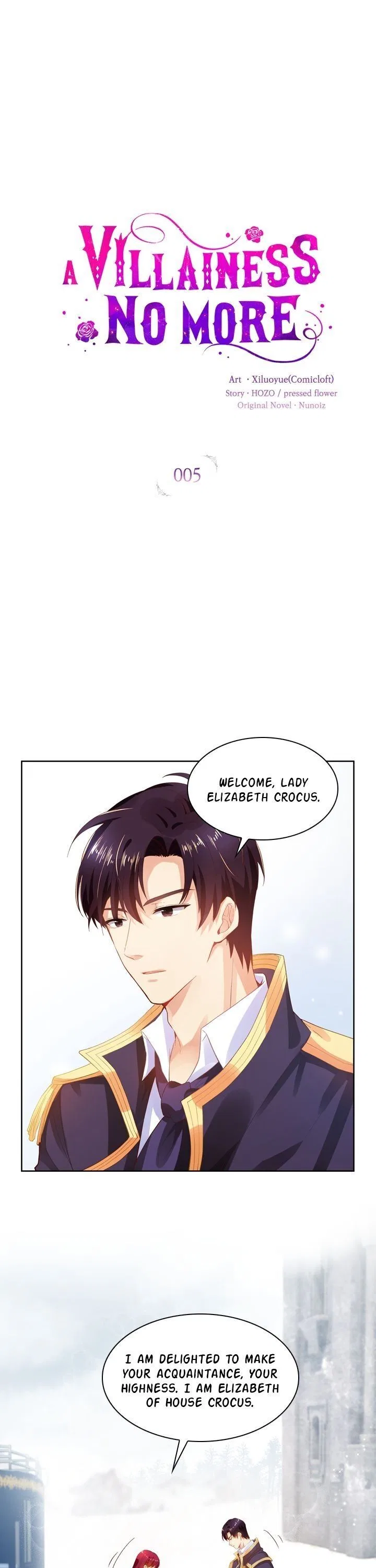 The Evil Lady Will Change Chapter 5 – Page 1