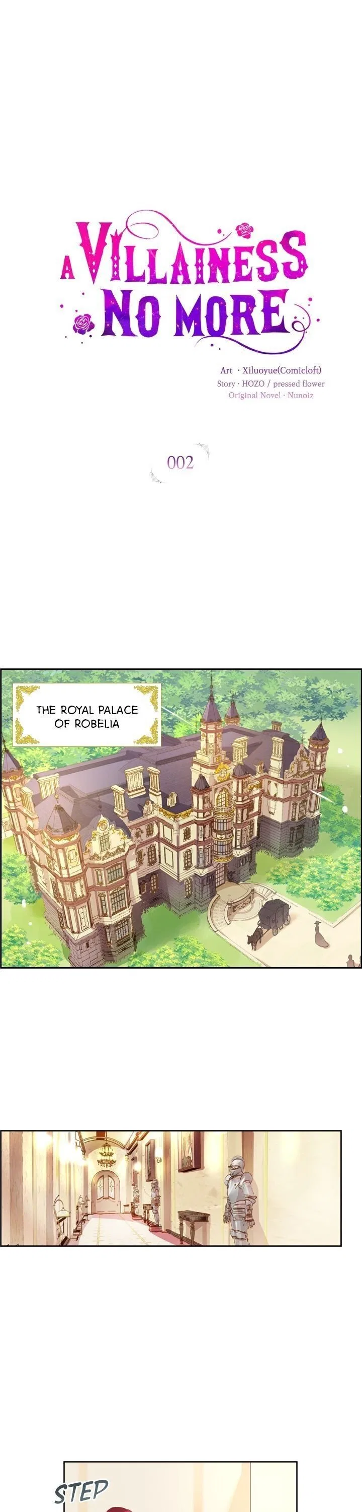 The Evil Lady Will Change Chapter 2 – Page 1