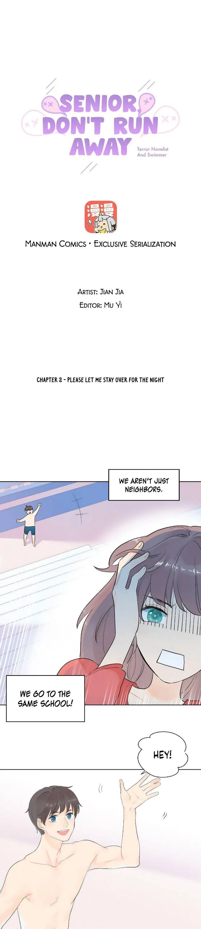 Senior, Don’t Run Away Chapter 2 – Page 2