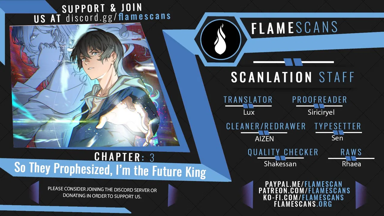 They Say I’m the Future King Chapter 3 – Page 1