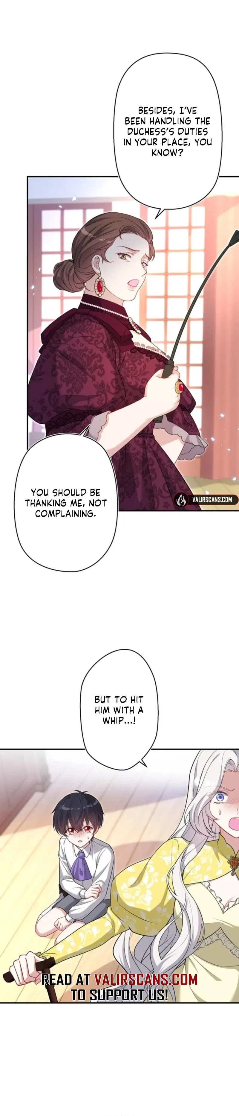 I may be a sickly mom, but I’ll raise my son who’s fallen into darkness! Chapter 7 – Page 14