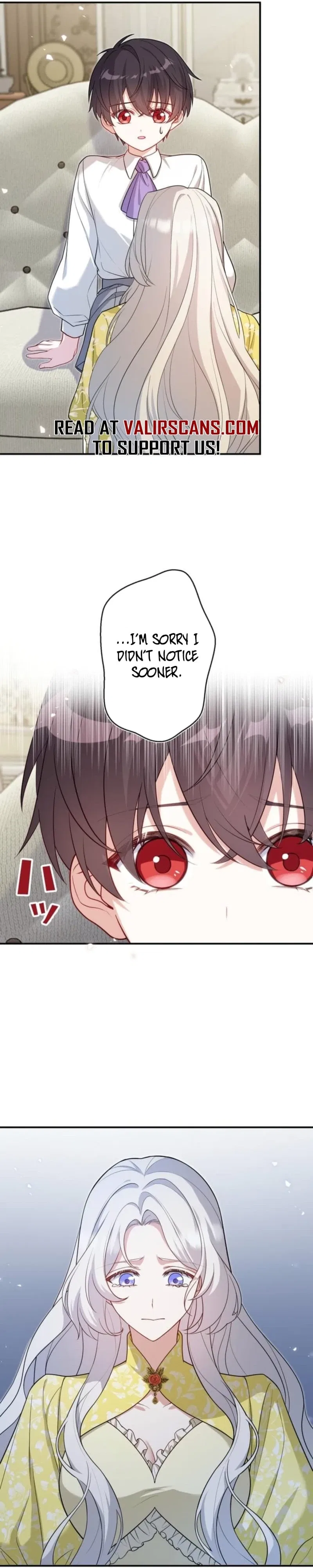 I may be a sickly mom, but I’ll raise my son who’s fallen into darkness! Chapter 7 – Page 21