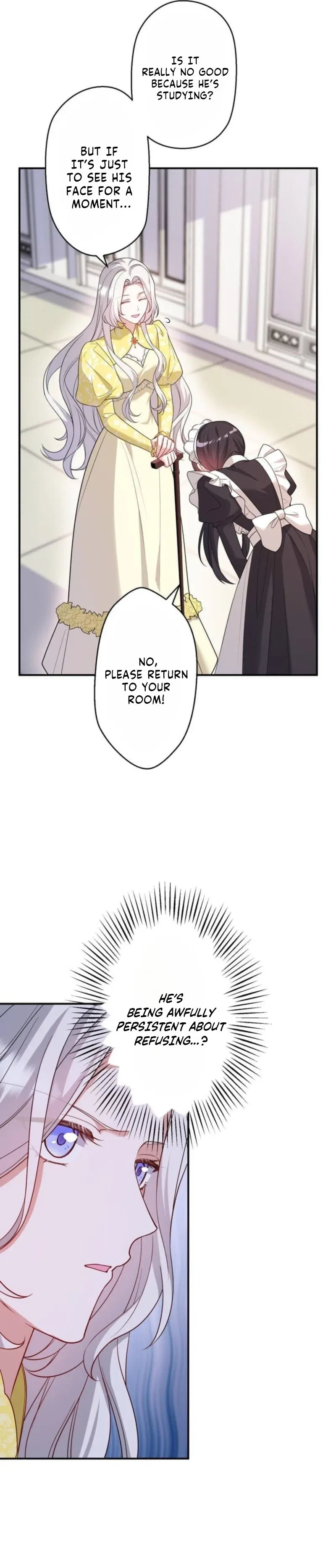 I may be a sickly mom, but I’ll raise my son who’s fallen into darkness! Chapter 6 – Page 29