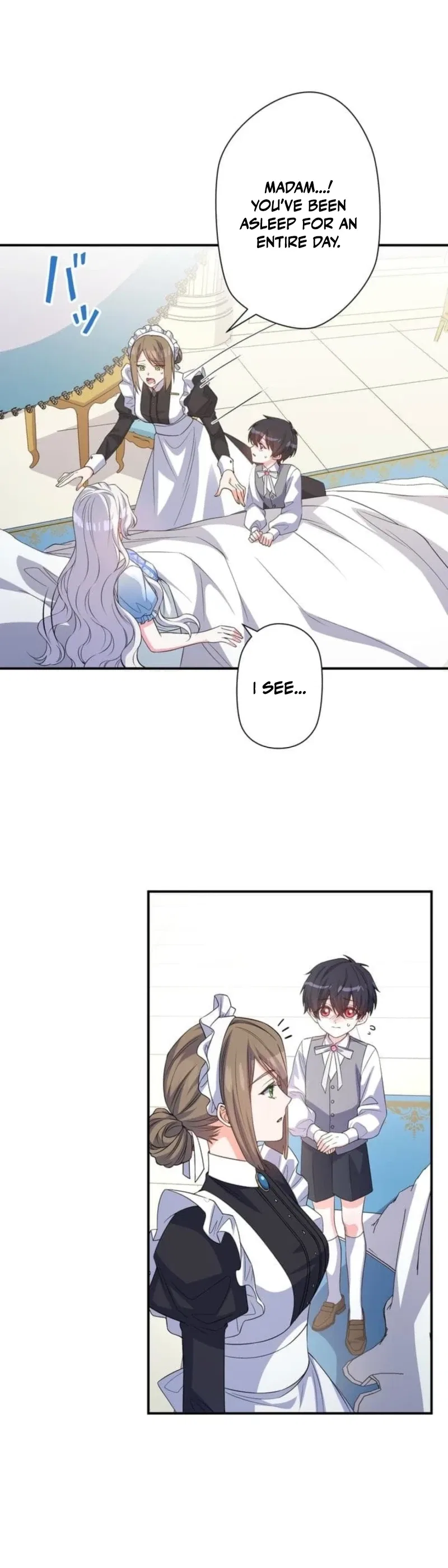 I may be a sickly mom, but I’ll raise my son who’s fallen into darkness! Chapter 5 – Page 21