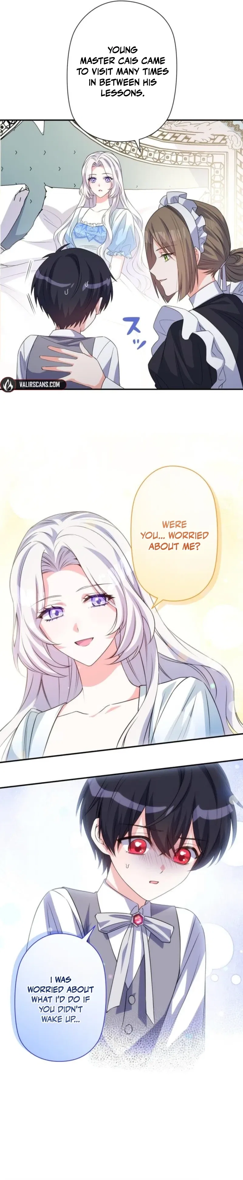 I may be a sickly mom, but I’ll raise my son who’s fallen into darkness! Chapter 5 – Page 22