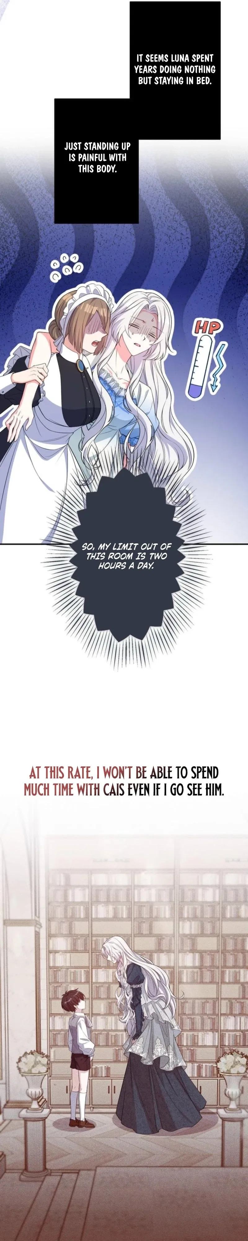 I may be a sickly mom, but I’ll raise my son who’s fallen into darkness! Chapter 3 – Page 12