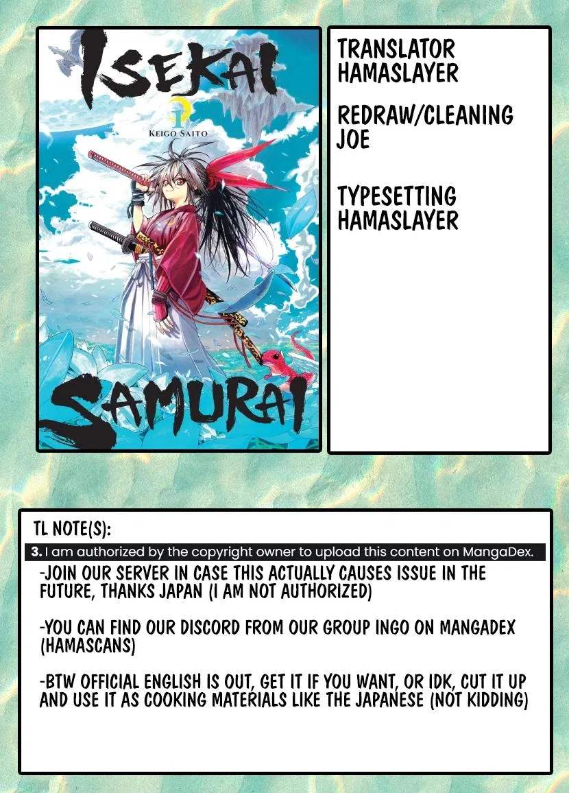 Samurai in Another World Chapter 36 – Page 1