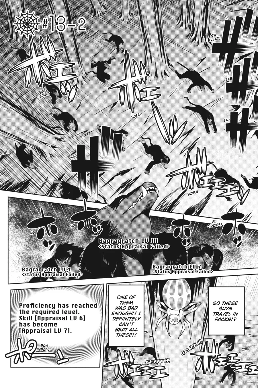 Kumo desu ga, nani ka? Chapter 13.2 – Page 1