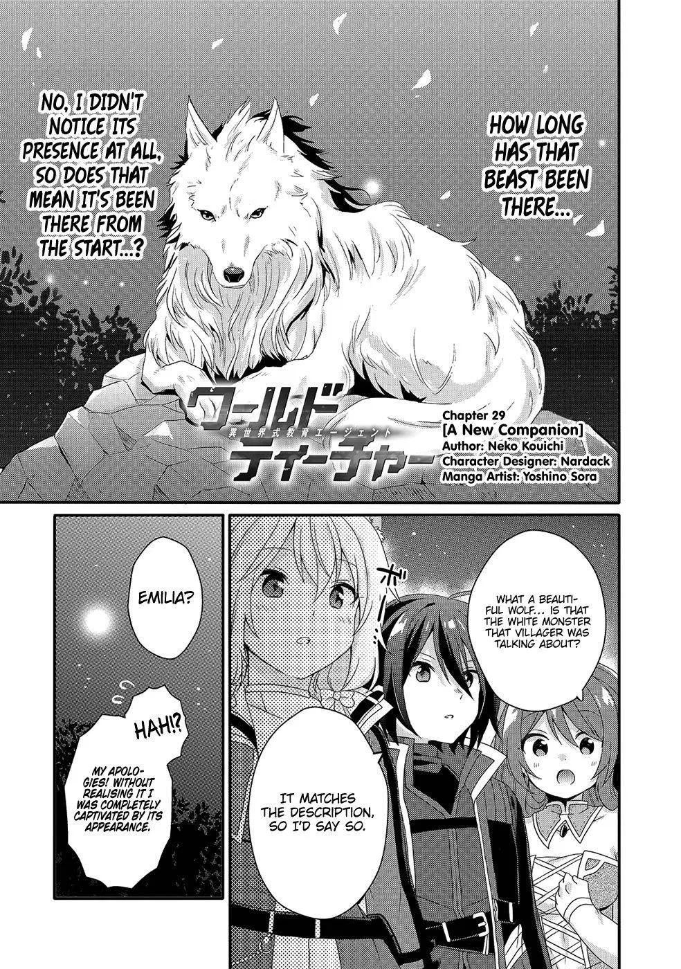 World Teacher - Isekaishiki Kyouiku Agent Chapter 29 – Page 1