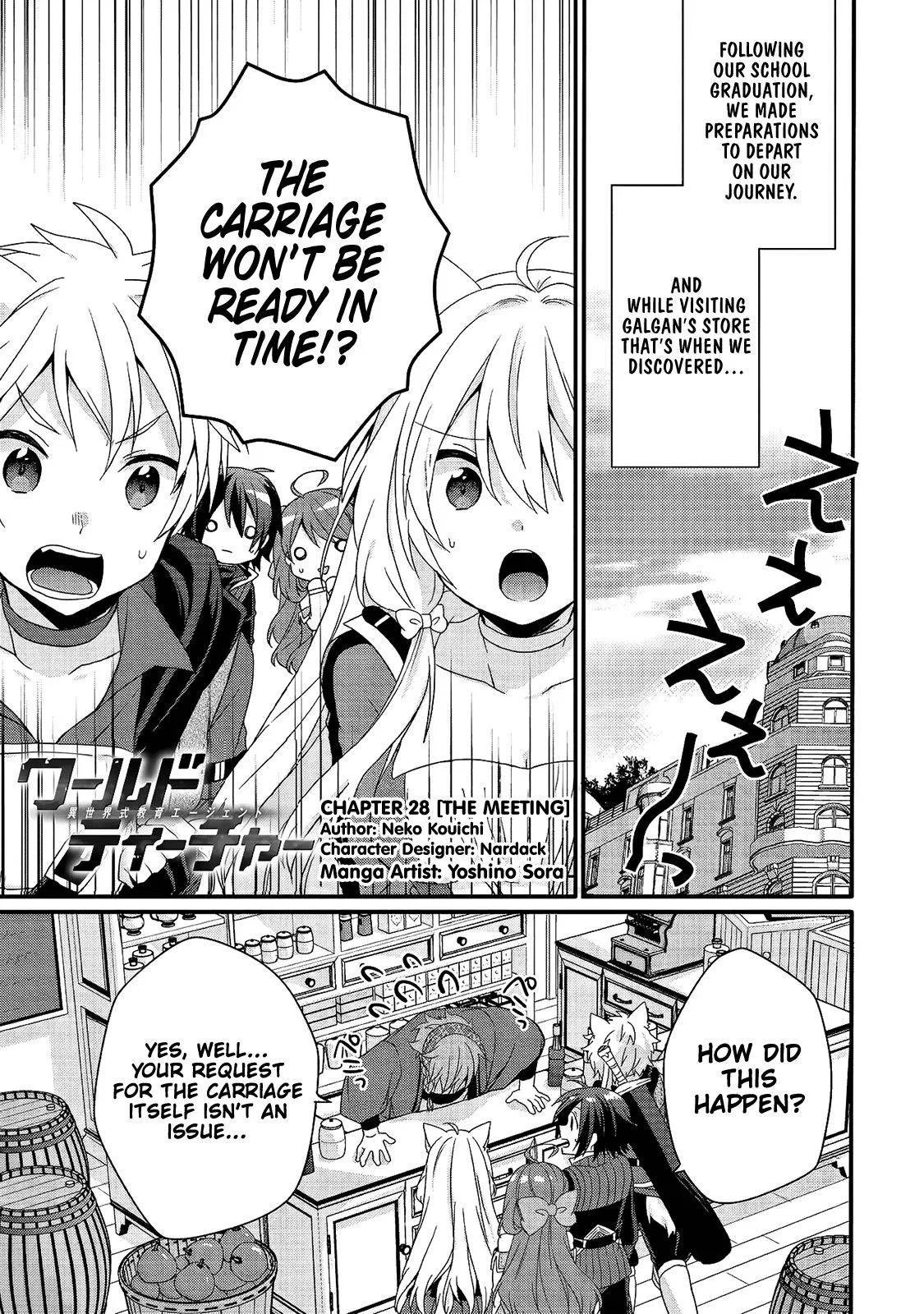 World Teacher - Isekaishiki Kyouiku Agent Chapter 28 – Page 1