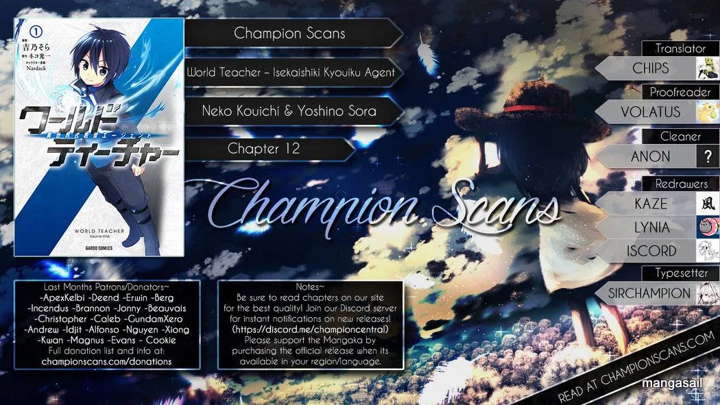 World Teacher - Isekaishiki Kyouiku Agent Chapter 12 – Page 1
