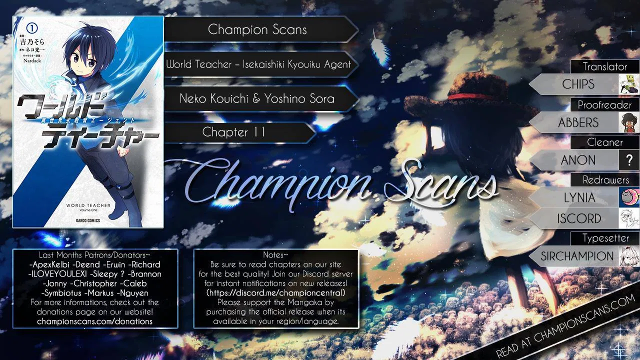 World Teacher - Isekaishiki Kyouiku Agent Chapter 11 – Page 1