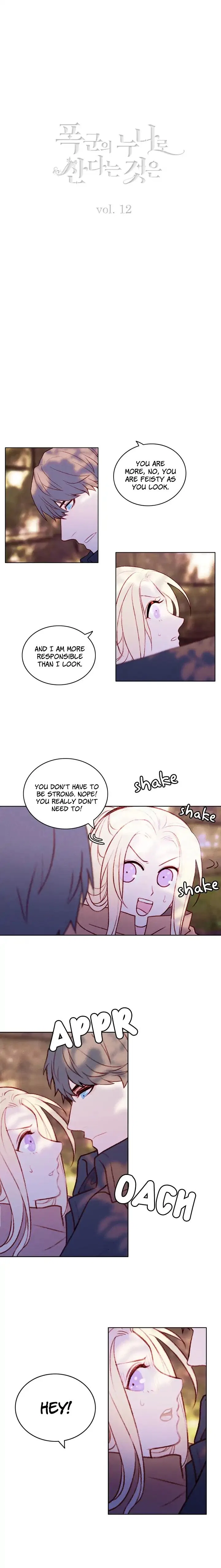 Living as the Tyrant's Older Sister manga Chapter 12 – Page 1