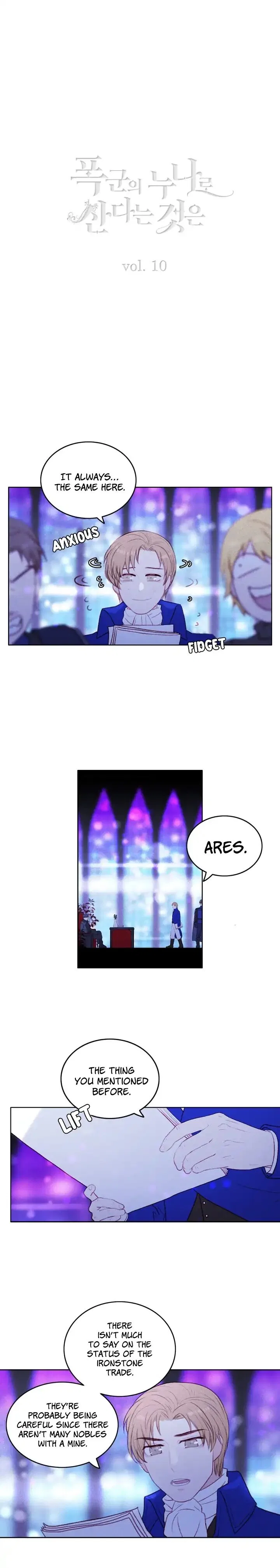 Living as the Tyrant's Older Sister manga Chapter 10 – Page 1