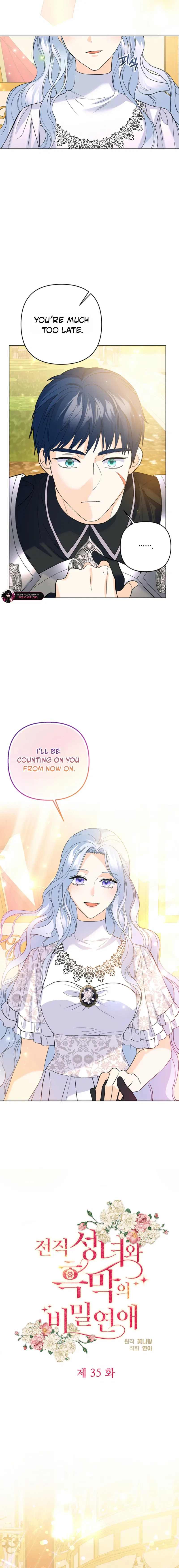 Secret Love Affair Between a Former Saint and a Dark Hero Chapter 35 – Page 8