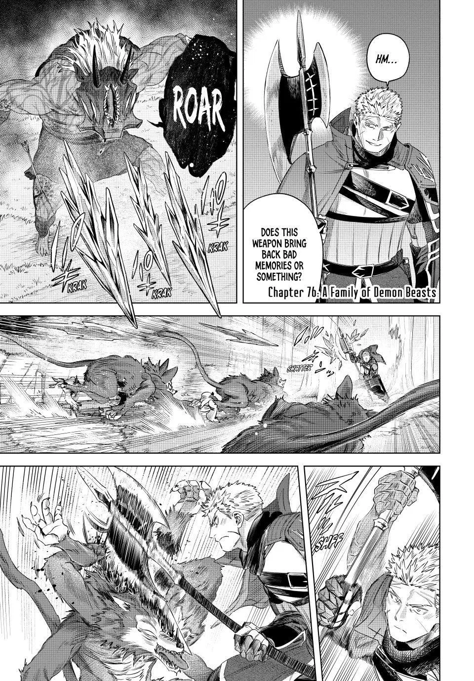 The Witch and the Mercenary Chapter 76 – Page 1
