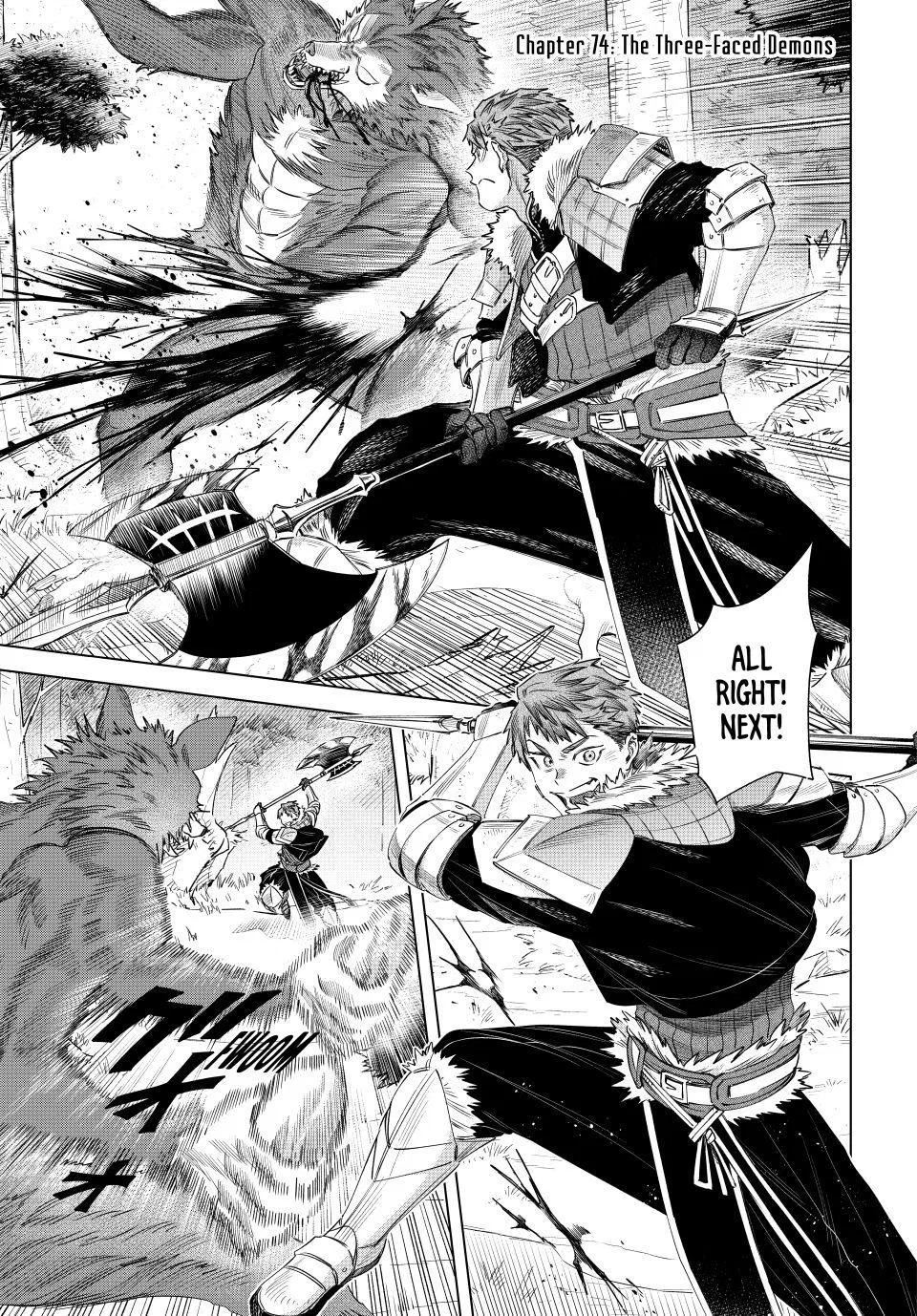 The Witch and the Mercenary Chapter 74 – Page 1
