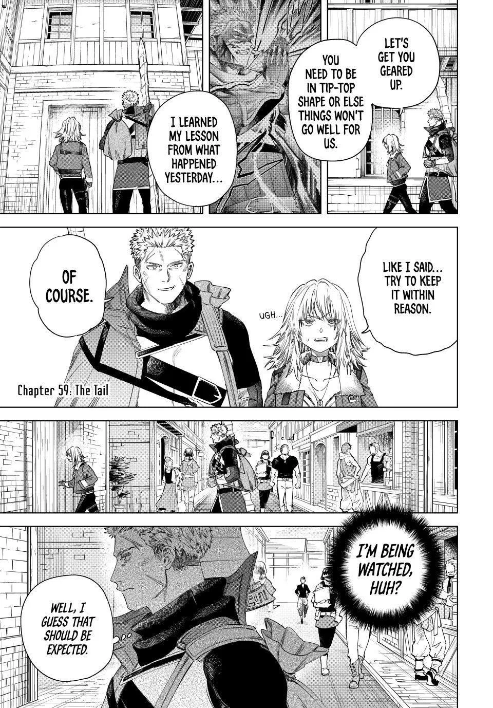 The Witch and the Mercenary Chapter 59 – Page 1