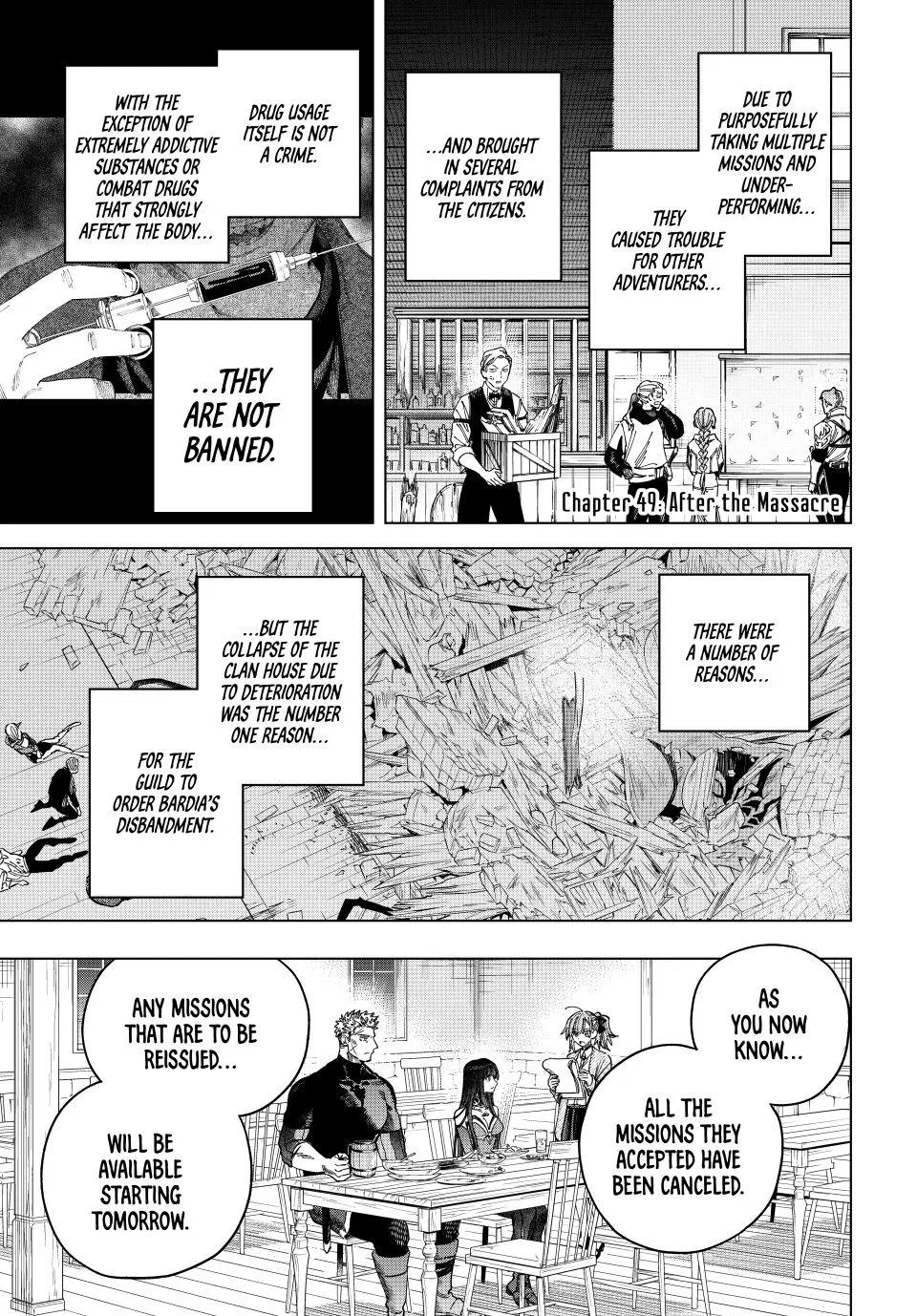 The Witch and the Mercenary Chapter 49 – Page 1