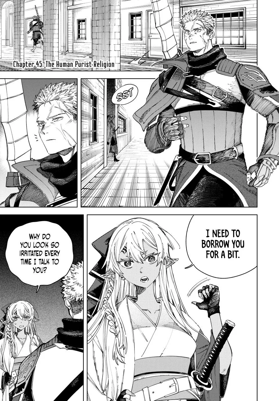 The Witch and the Mercenary Chapter 45 – Page 1