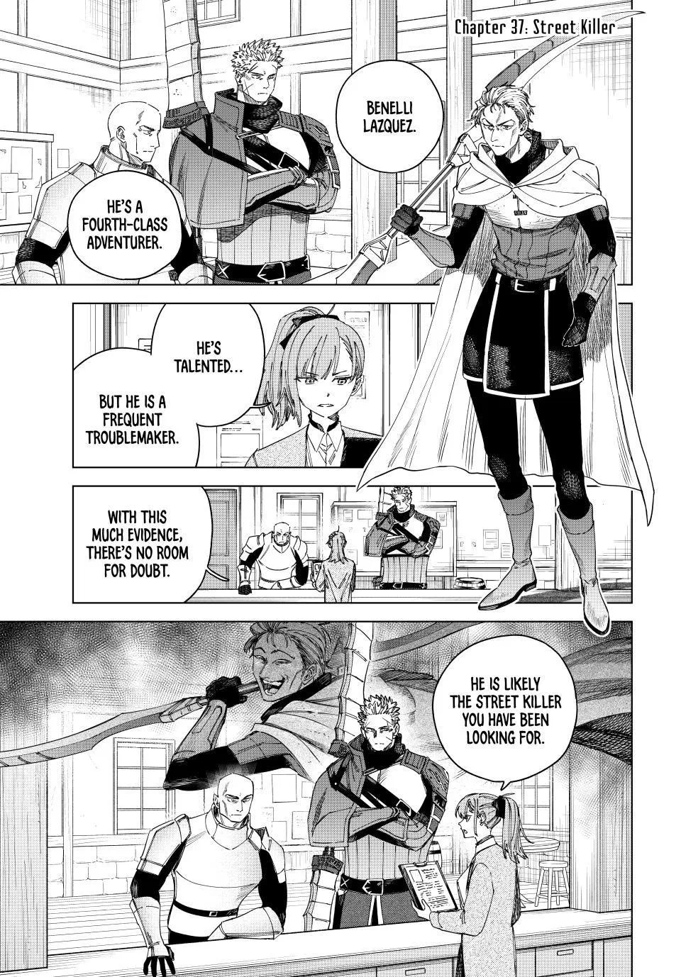 The Witch and the Mercenary Chapter 37 – Page 1