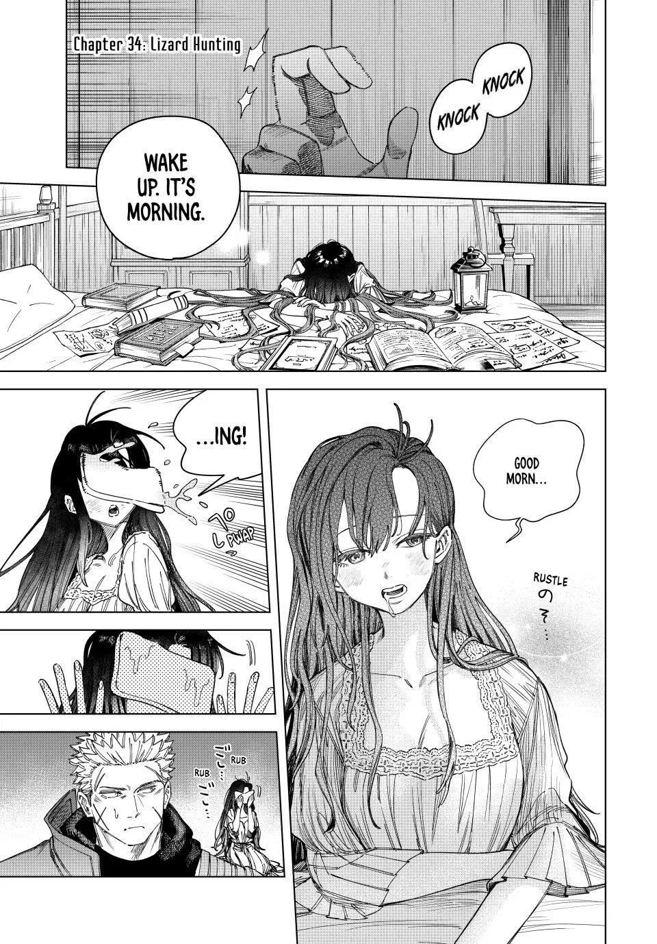 The Witch and the Mercenary Chapter 34 – Page 1