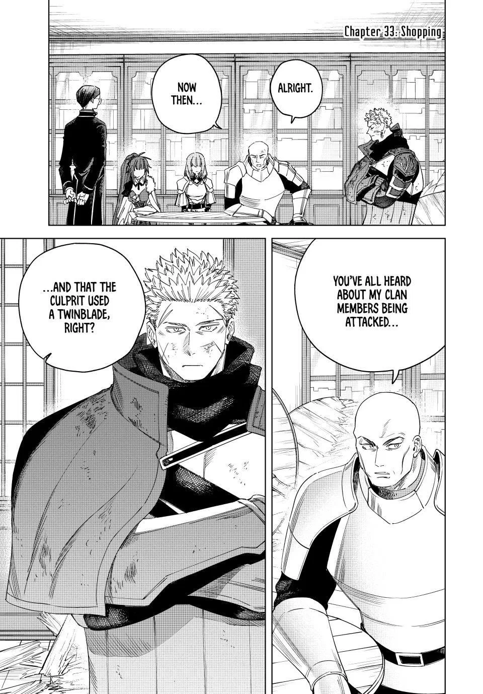 The Witch and the Mercenary Chapter 33 – Page 1