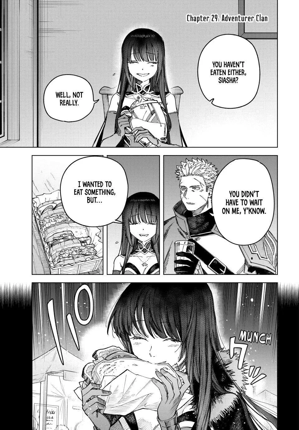The Witch and the Mercenary Chapter 29 – Page 1