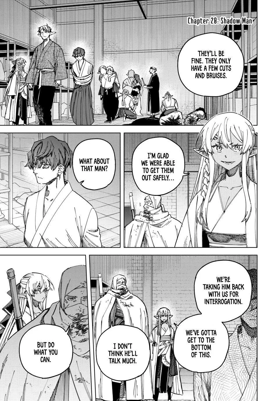 The Witch and the Mercenary Chapter 28 – Page 1