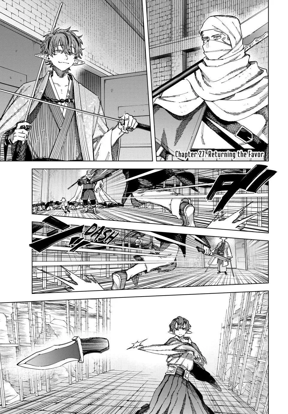 The Witch and the Mercenary Chapter 27 – Page 1