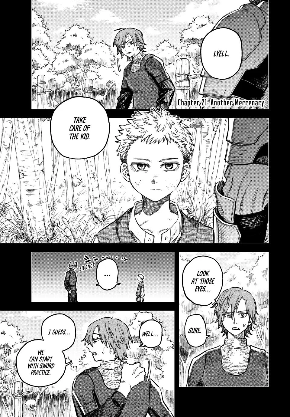 The Witch and the Mercenary Chapter 21 – Page 1