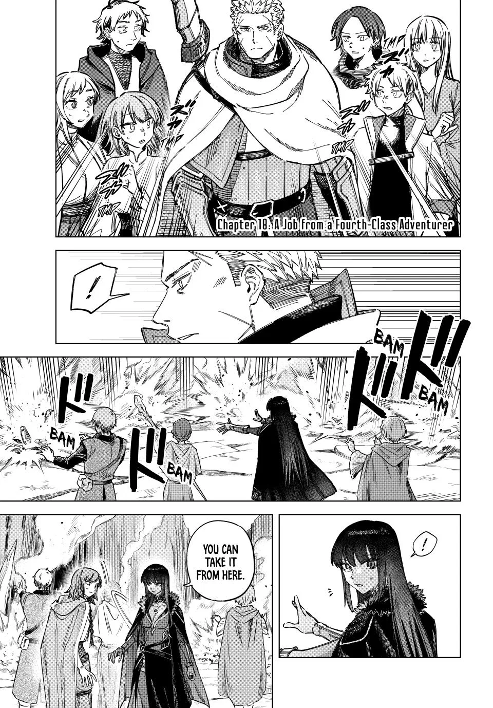 The Witch and the Mercenary Chapter 18 – Page 1