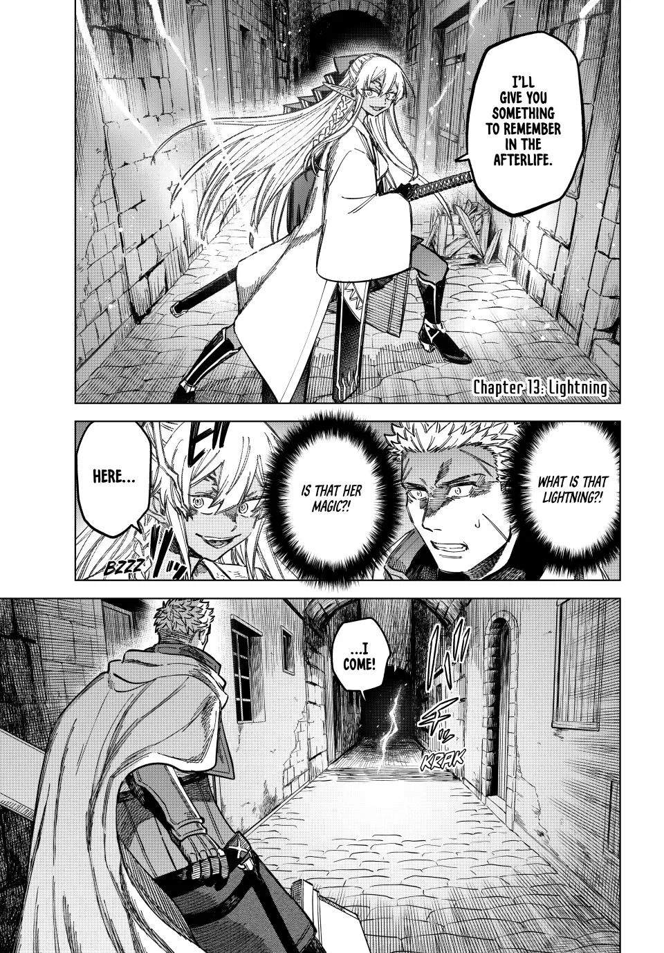 The Witch and the Mercenary Chapter 13 – Page 1