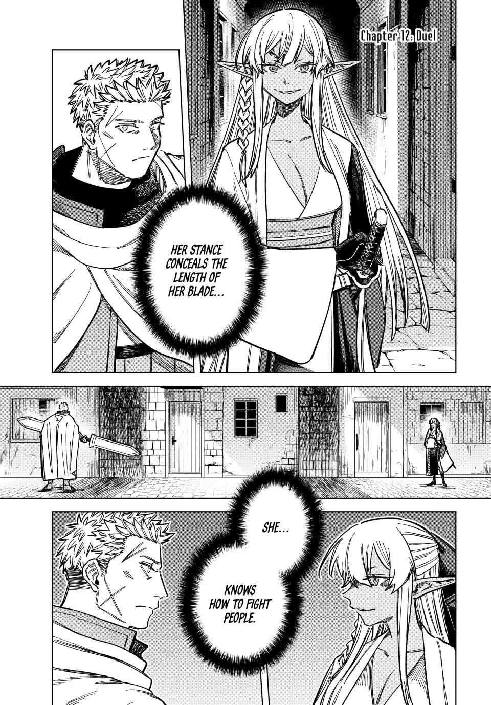 The Witch and the Mercenary Chapter 12 – Page 1